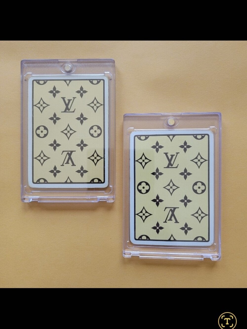 Vintage Louis Vuitton Jack of Diamond and Jack of Hearts In Security Card Case